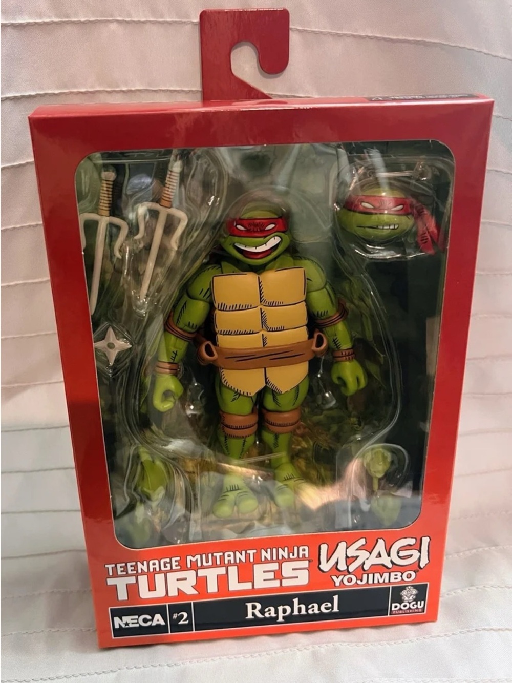 NECA-  Teenage Mutant Ninja Turtles- Usagi Yojimbo Raphael Action Figure 2025